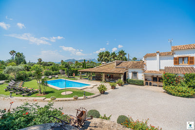 Ansicht 6 der Finca Can Barretas bei Pollença, Mallorca