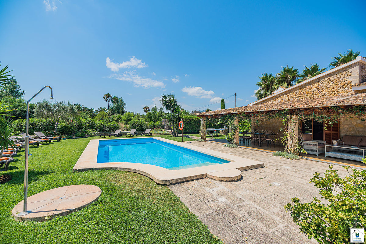 Ansicht 7 der Finca Can Barretas bei Pollença, Mallorca