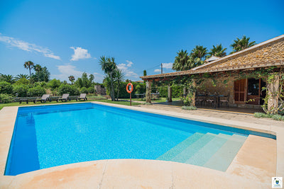 Ansicht 3 der Finca Can Barretas bei Pollença, Mallorca