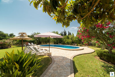 Impression der Finca Can Estern bei Pollença, Mallorca