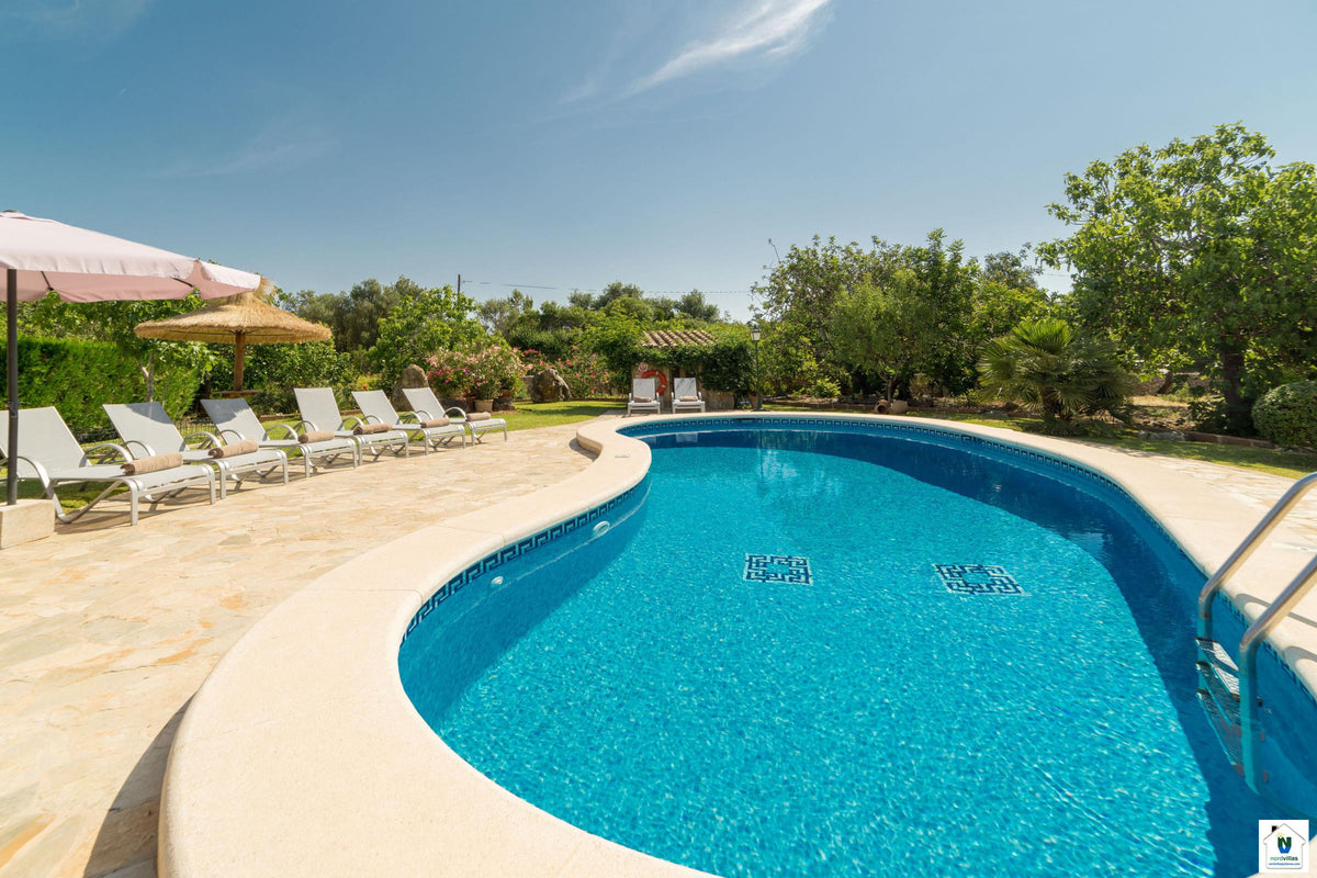 Impression der Finca Can Estern bei Pollença, Mallorca