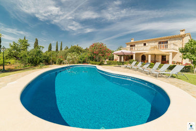 Impression der Finca Can Estern bei Pollença, Mallorca