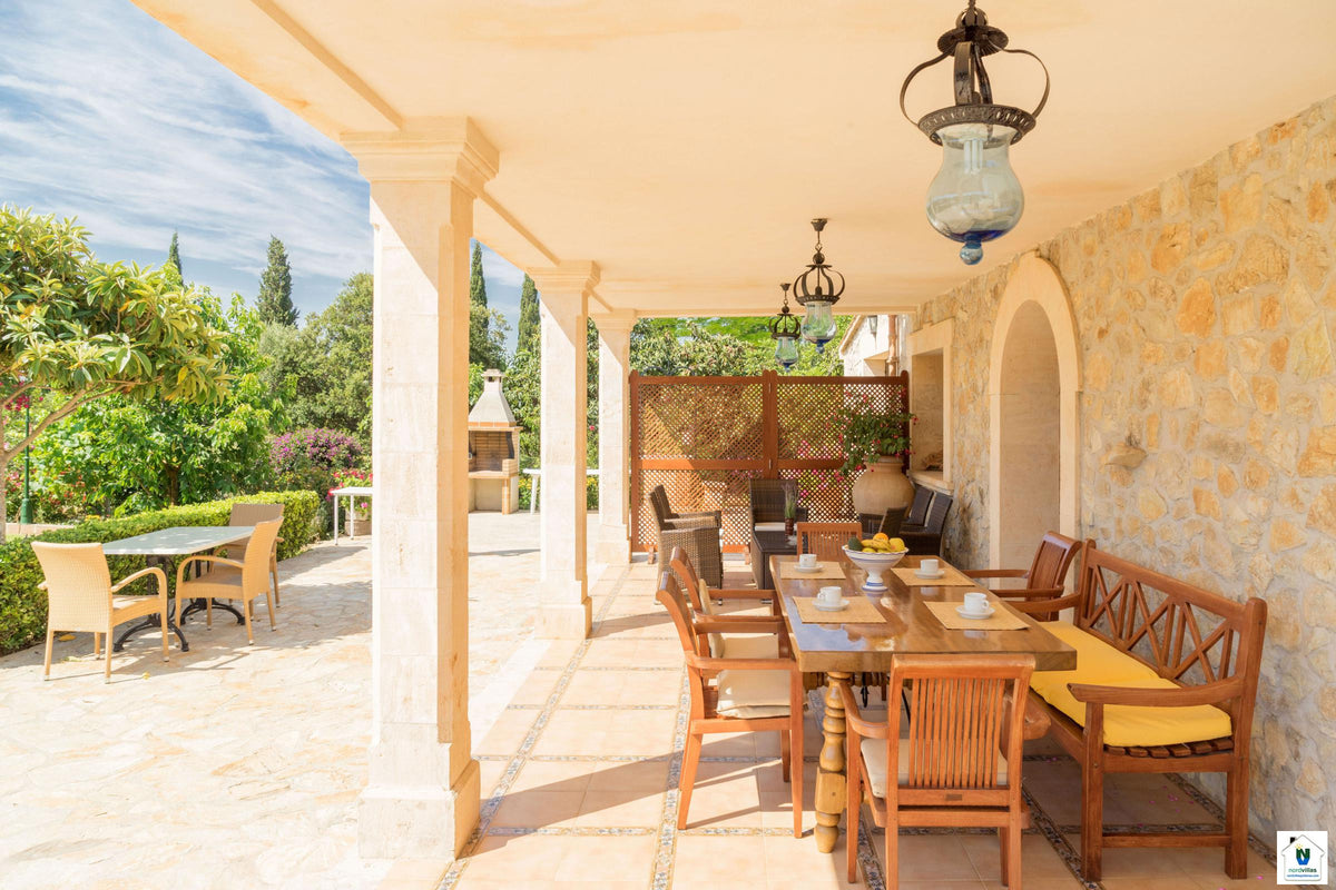 Impression der Finca Can Estern bei Pollença, Mallorca