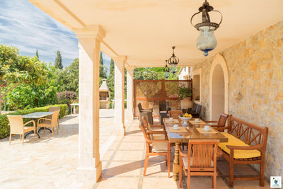 Impression der Finca Can Estern bei Pollença, Mallorca
