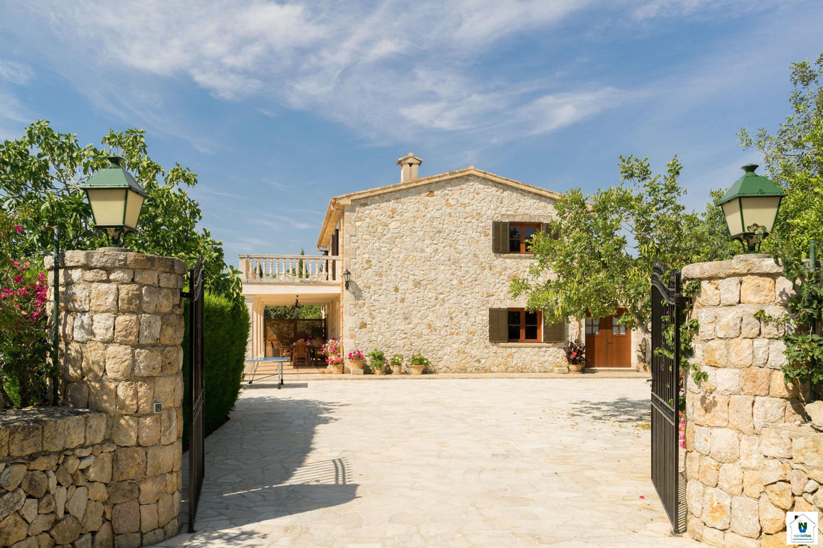 Impression der Finca Can Estern bei Pollença, Mallorca