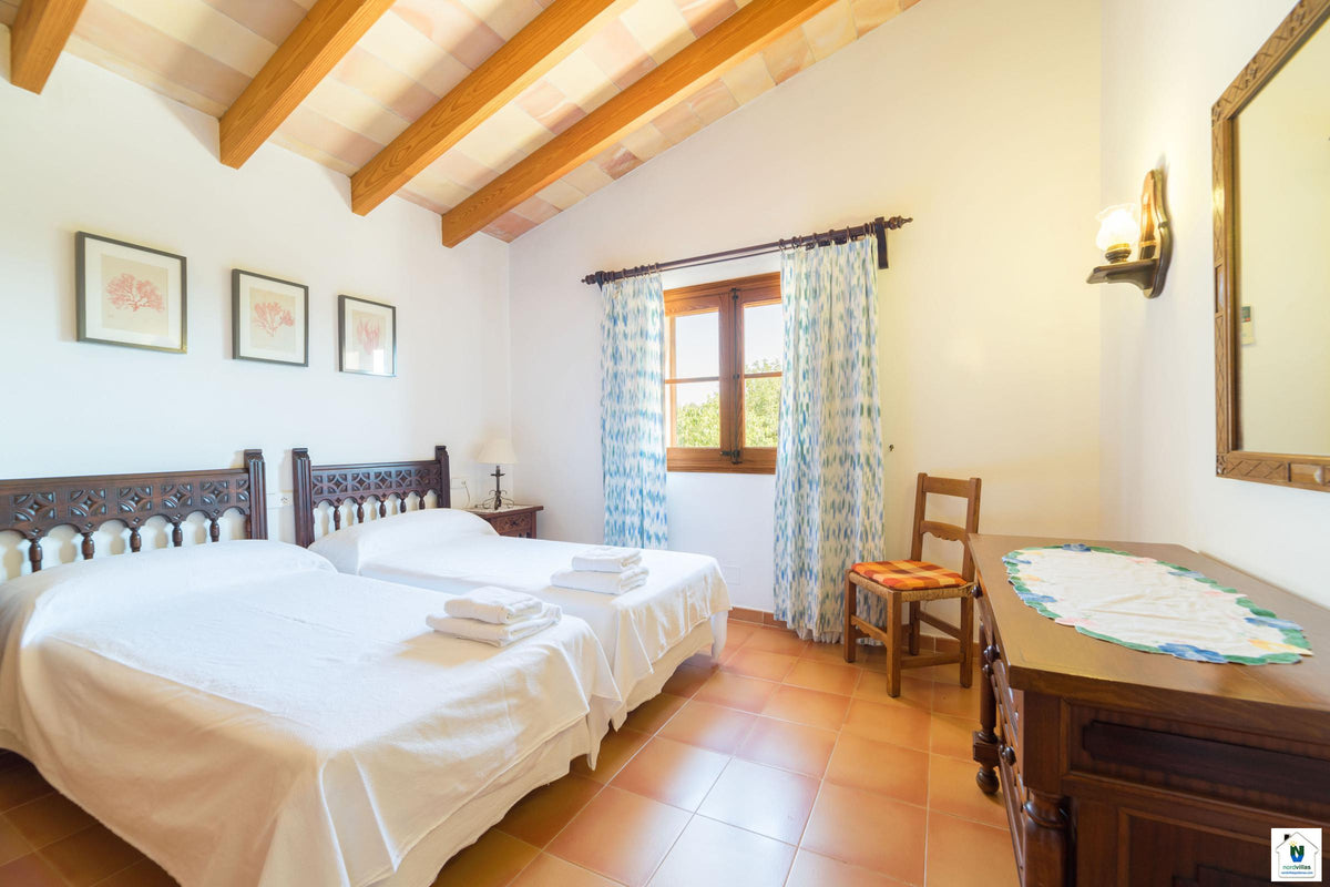 Impression der Finca Can Estern bei Pollença, Mallorca