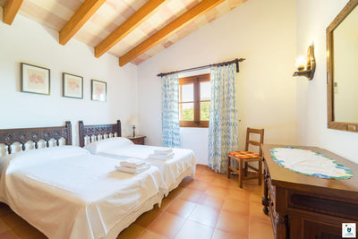 Impression der Finca Can Estern bei Pollença, Mallorca