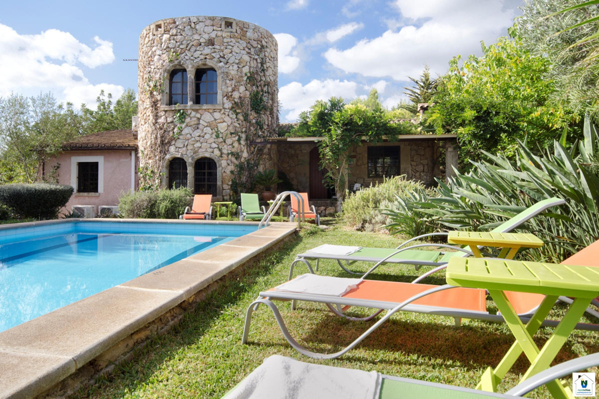 Außenansicht des Landhauses La Torre bei Pollença, Mallorca