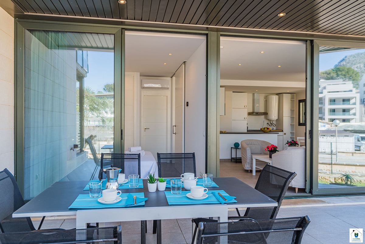 Impression der Ferienwohnung Mirador Blue bei Cala Sant Vicenç, Mallorca