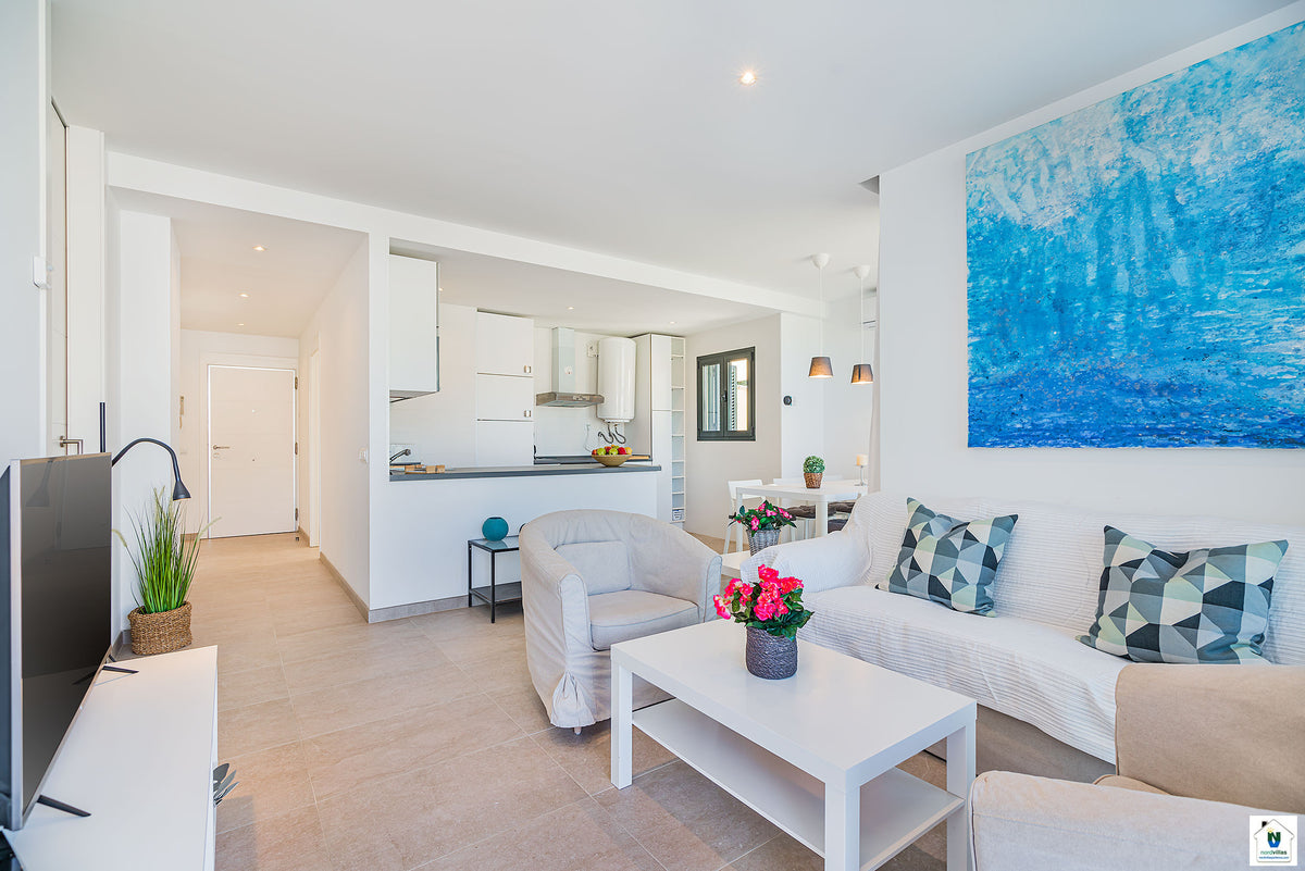 Impression der Ferienwohnung Mirador Blue bei Cala Sant Vicenç, Mallorca
