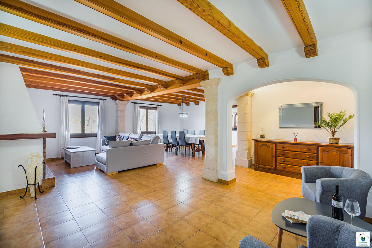 Impression der Finca Magdalena bei Pollença, Mallorca