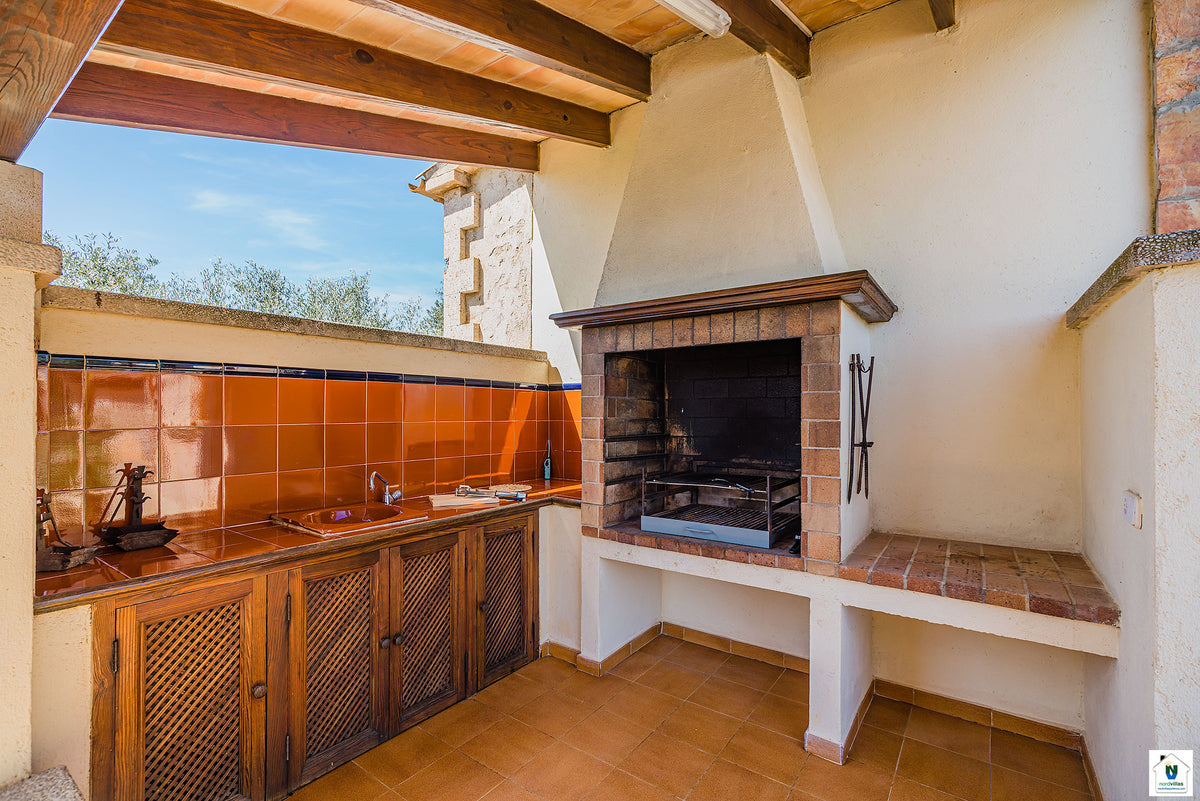 Impression der Finca Magdalena bei Pollença, Mallorca