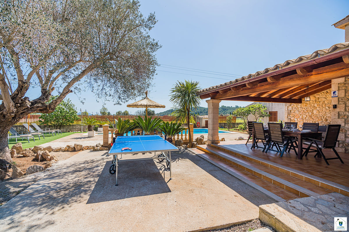 Impression der Finca Magdalena bei Pollença, Mallorca