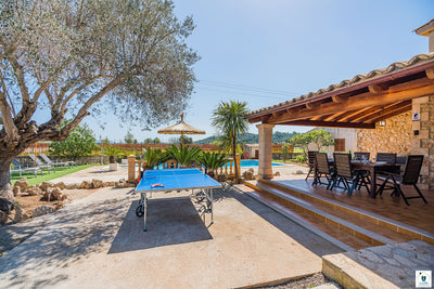 Impression der Finca Magdalena bei Pollença, Mallorca