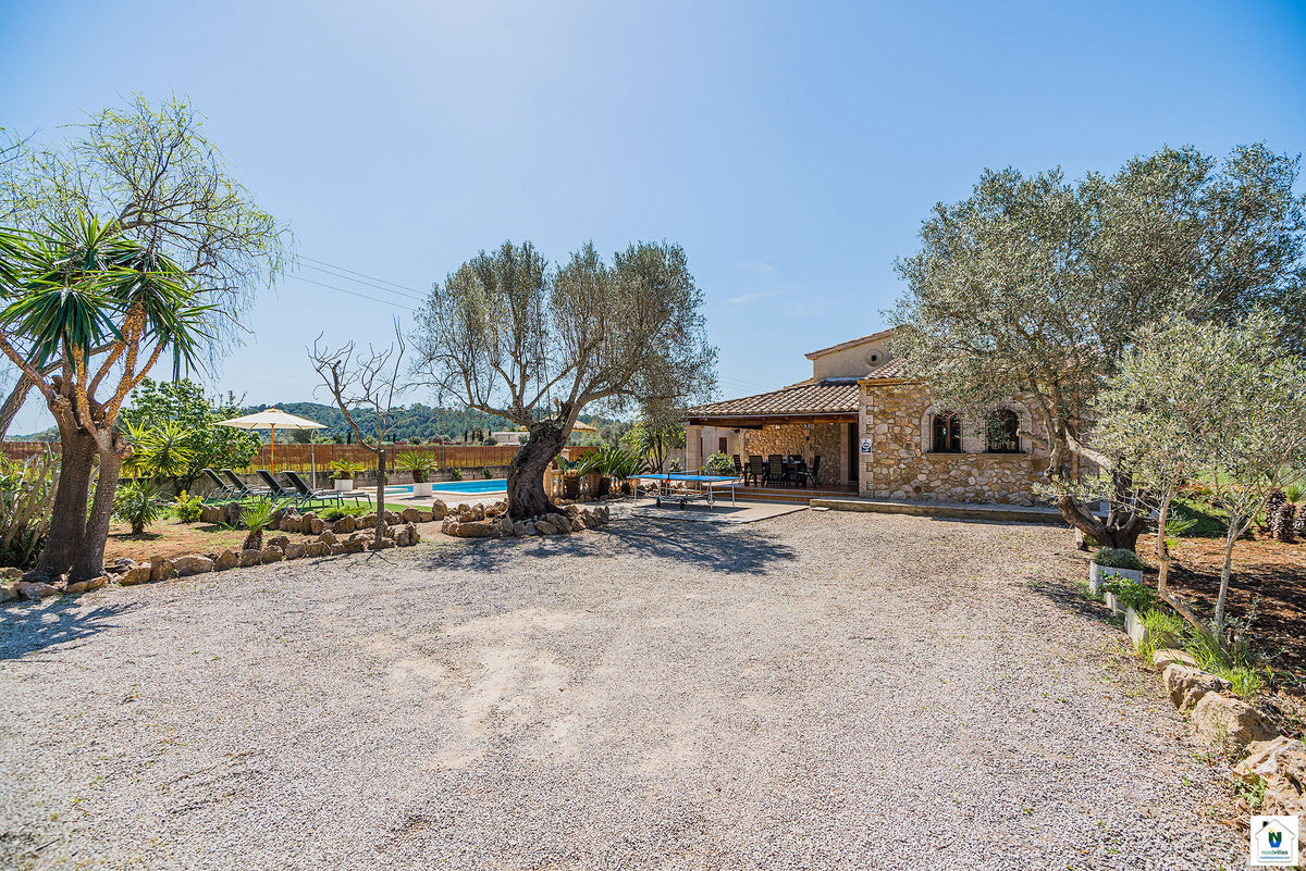 Impression der Finca Magdalena bei Pollença, Mallorca