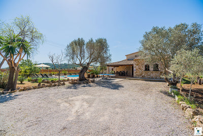 Impression der Finca Magdalena bei Pollença, Mallorca