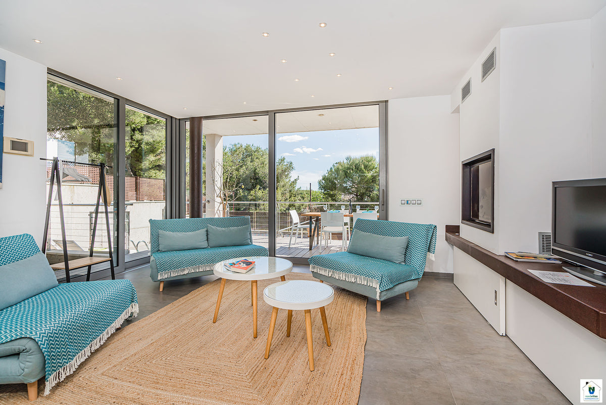 Impression der Villa Albufera bei Platja de Muro, Mallorca