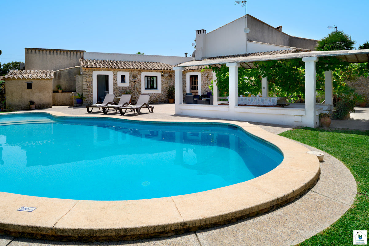 Ansicht 2 der Finca Cal Rei bei Pollença, Mallorca