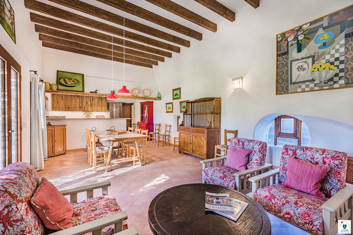 Impression 10 der Villa L'Hort de Can Llobera bei Pollença, Mallorca