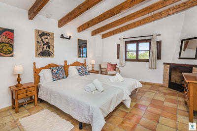 Impression der Villa Can Noguera bei Pollença, Mallorca