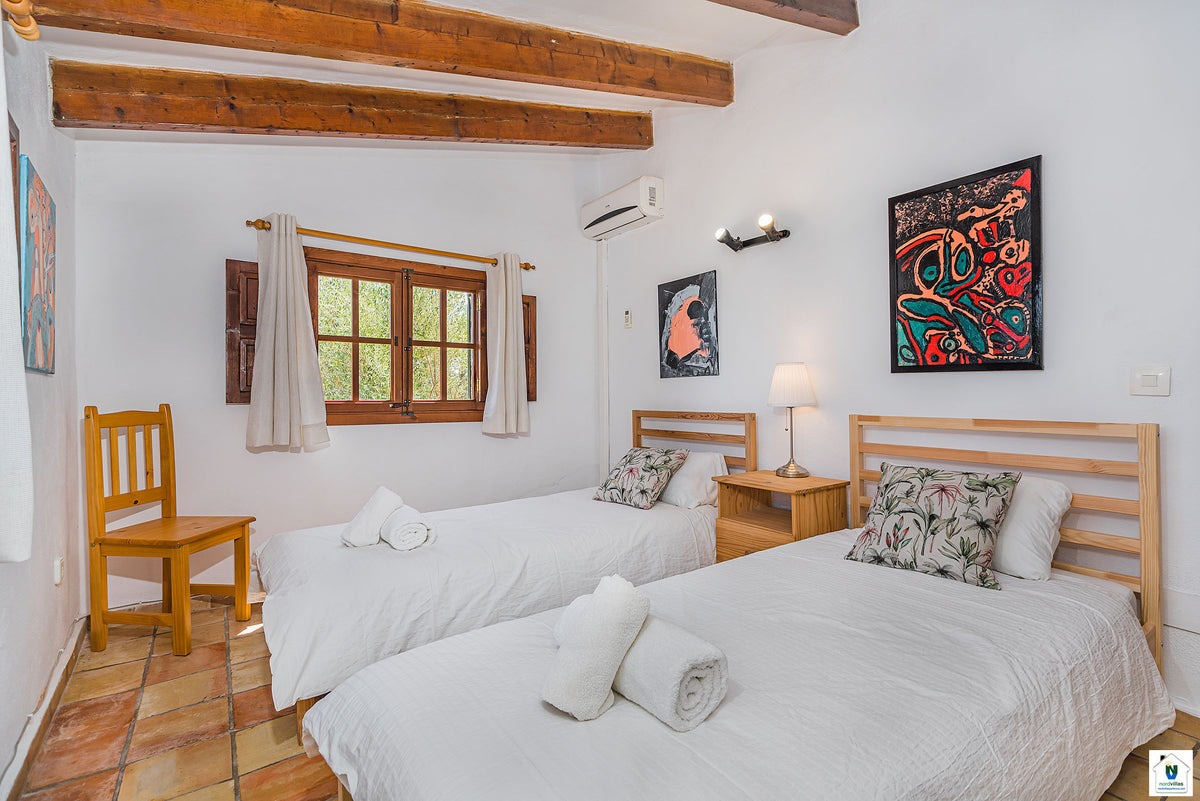Impression der Villa Can Noguera bei Pollença, Mallorca