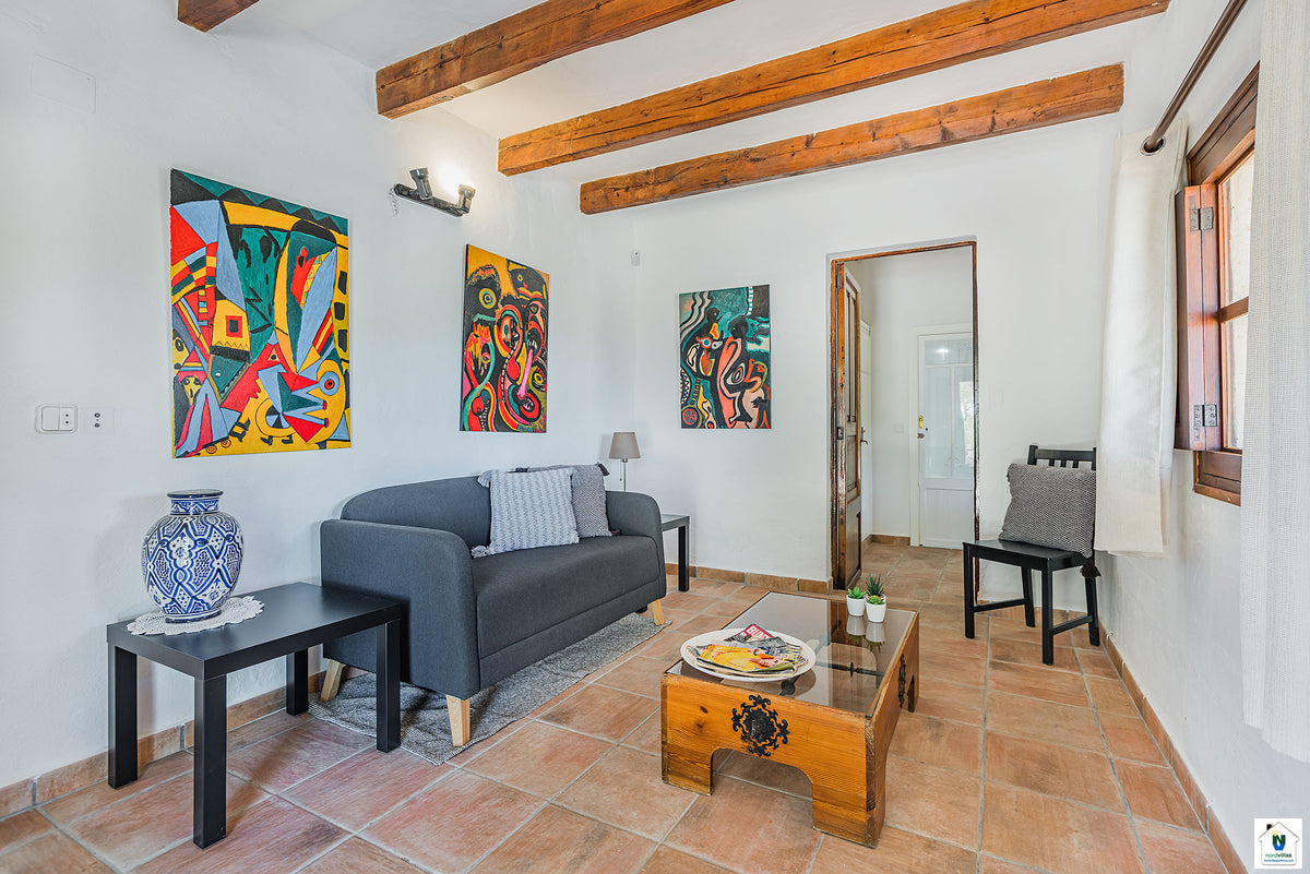 Impression der Villa Can Noguera bei Pollença, Mallorca