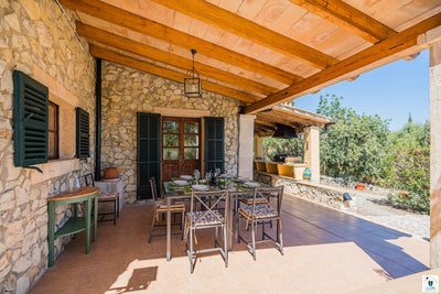 Impression der Villa Can Noguera bei Pollença, Mallorca