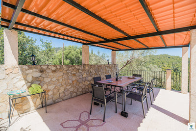 Impression der Villa Can Noguera bei Pollença, Mallorca