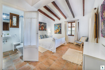Impression der Villa Can Noguera bei Pollença, Mallorca