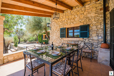 Impression der Villa Can Noguera bei Pollença, Mallorca