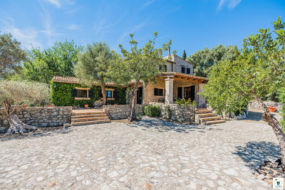 Impression der Villa Can Noguera bei Pollença, Mallorca
