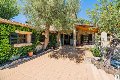 Impression der Villa Can Noguera bei Pollença, Mallorca