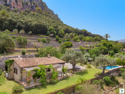 Impression der Finca Coster del Puig bei Pollença, Mallorca