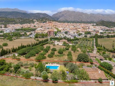 Impression der Finca Coster del Puig bei Pollença, Mallorca