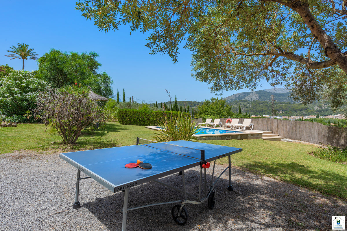 Impression der Finca Coster del Puig bei Pollença, Mallorca