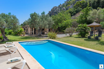 Impression der Finca Coster del Puig bei Pollença, Mallorca