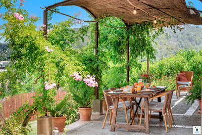 Impression der Finca Coster del Puig bei Pollença, Mallorca
