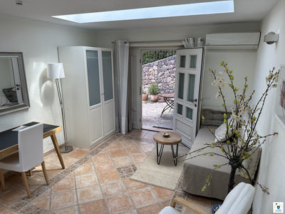 Impression der Finca Cal Xino bei Pollença, Mallorca