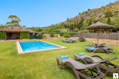Impression der Villa La Punta bei Pollença, Mallorca
