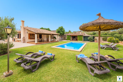 Impression der Villa La Punta bei Pollença, Mallorca