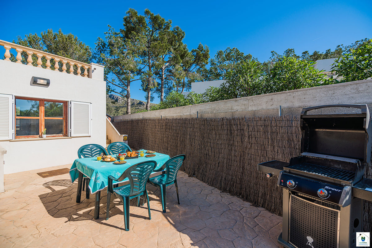 Impression der Villa Can Singala bei Port de Pollença, Mallorca