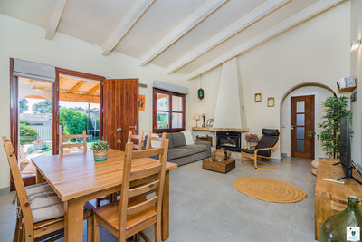 Impression der Villa Can Singala bei Port de Pollença, Mallorca