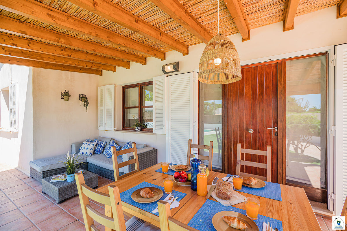 Impression der Villa Can Singala bei Port de Pollença, Mallorca