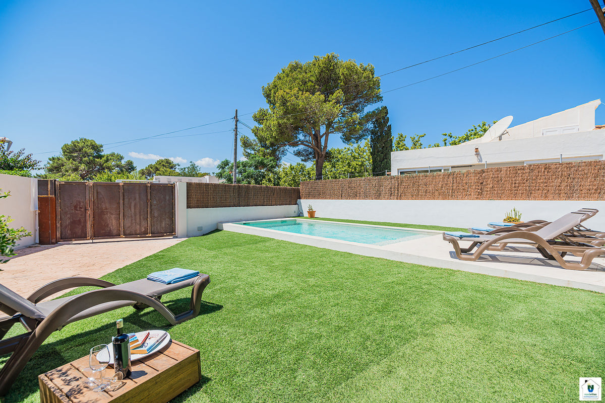 Impression der Villa Can Singala bei Port de Pollença, Mallorca