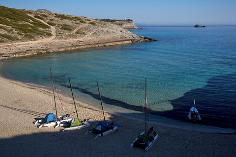 Hobie Cat in der Bucht von Pollença