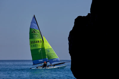 Hobie-Cat-Tour entlang der Nordküste Mallorcas