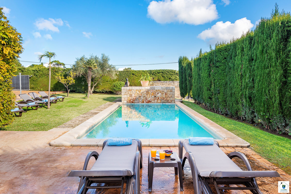 Ansicht 4 der Villa Maronja bei Pollença, Mallorca