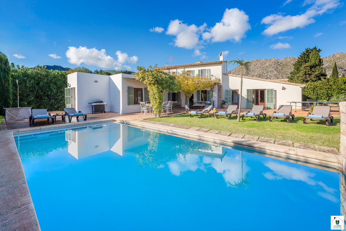 Ansicht 5 der Villa Maronja bei Pollença, Mallorca