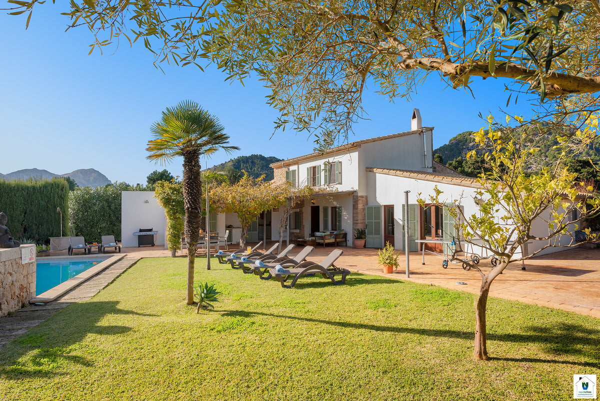Ansicht 25 der Villa Maronja bei Pollença, Mallorca