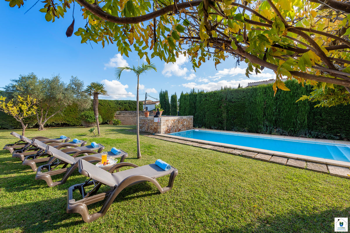 Ansicht 3 der Villa Maronja bei Pollença, Mallorca